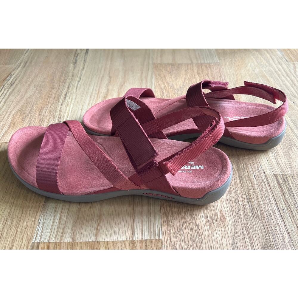 Merrell Women's Brick Strappy Comfort Sandals - Picture 3 of 5